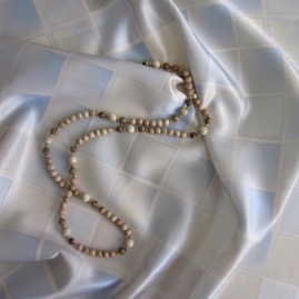 Beige Blue Tiles Gingezel Fabric.jpg