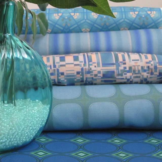 Blue Green Reflections Collection