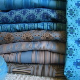 Ocean Villa Fabric Stack Blues Gingezl.jpg