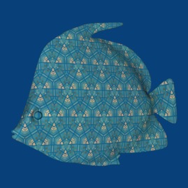 Gingezel Aqua quilted fish .jpg